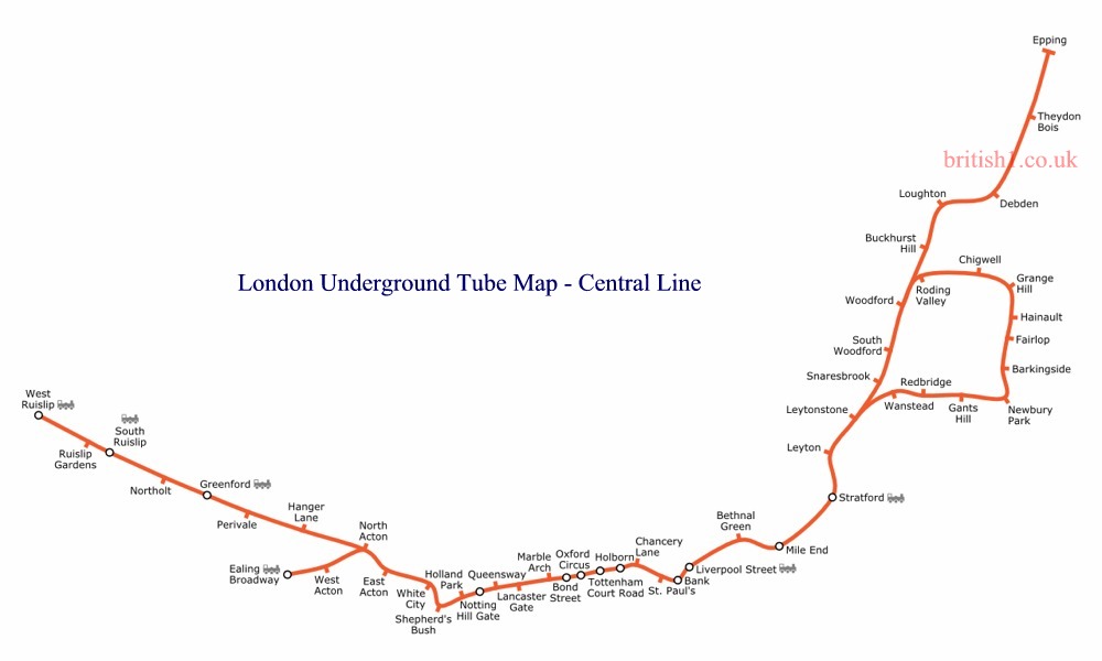 London Tube Map Central At David Boyette Blog