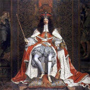 King Charles II of England in Coronation Robes