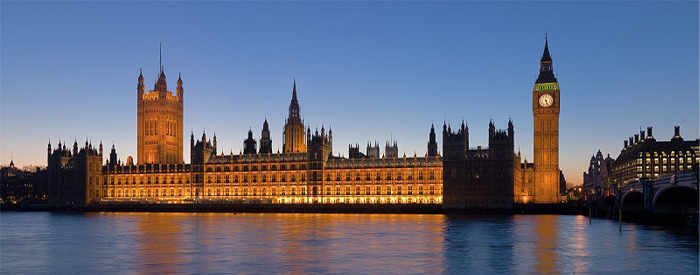 Palace of Westminster, seat of Parliament of the United Kingdom