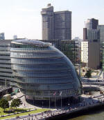 A photograph of London City Hall in 2007