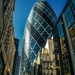 30 St Mary Axe AKA Gherkin, London, England, UK.