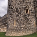 Salisbury Tower in the lower ward at Windsor Castle, London, England.