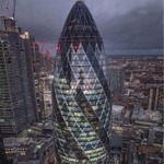 30 St Mary Axe aka The Gherkin, London, England, UK.