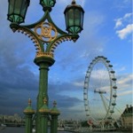 London Eye observation wheel, England, UK.