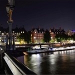 Victoria Embankment and Westminster Pier, London, England, UK.