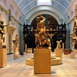 Medieval and Renaissance Galleries, Victoria and Albert Museum, London, England.