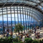 The Sky Garden, 20 Fenchurch Street, London, England, UK.