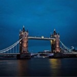 Tower Bridge in the Evening, London, England, UK.