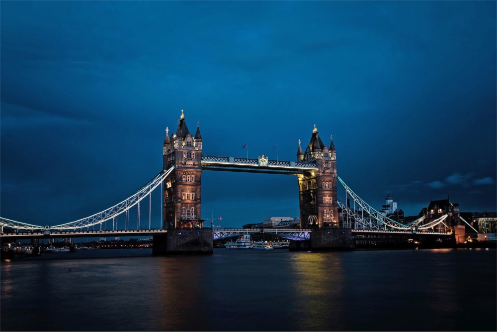 Tower Bridge in the Evening, London, England, UK.