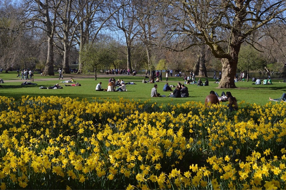 St James Park, Westminster, London, England, UK.