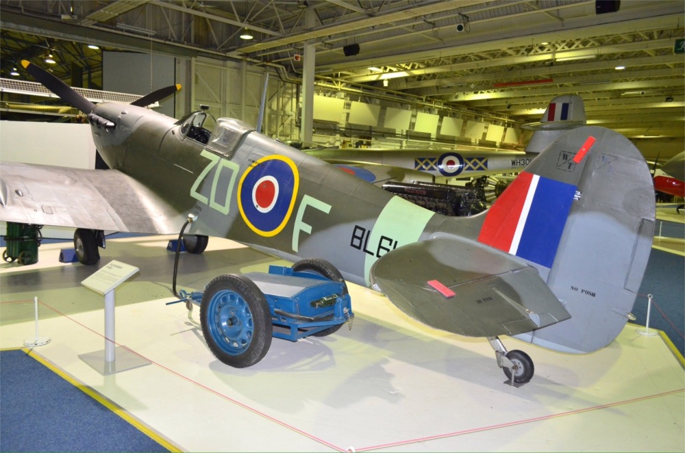 Supermarine Spitfire, RAF Museum, London, England, UK.