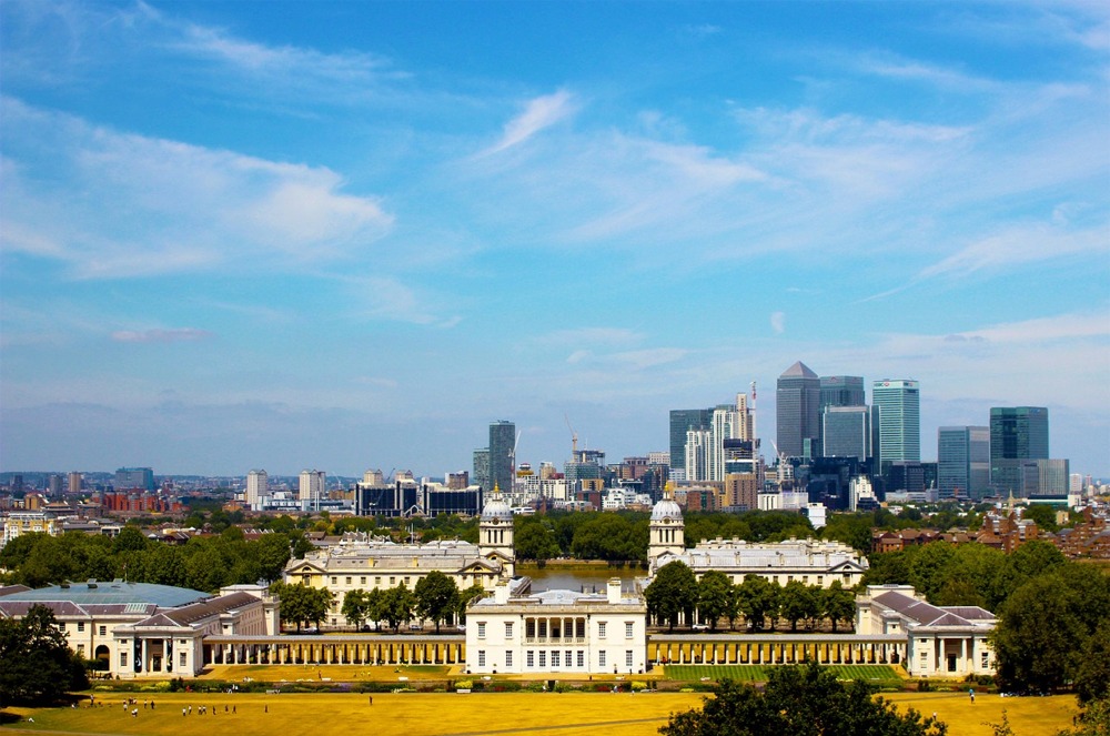 Queen's House, Old Royal Naval College, Greenwich Park, London, England, UK.