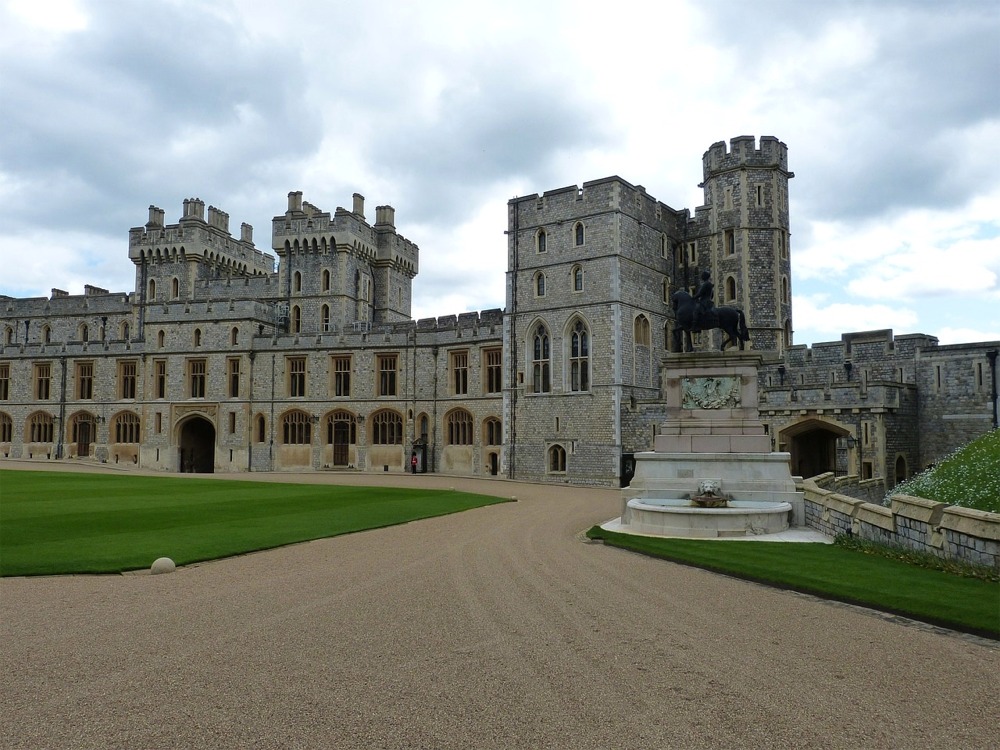 Windsor Castle, Berkshire, England.