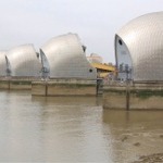 Thames Barrier, London, England, UK.