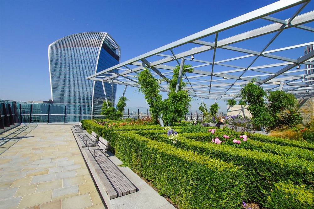 The Garden at 120 Fenchurch St, London, England, UK.