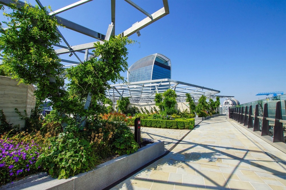 The Garden at 120 Fenchurch St, London, England, UK.