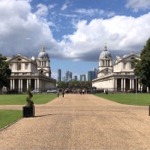 Old Royal Naval College, Greenwich Park, London, England, UK.