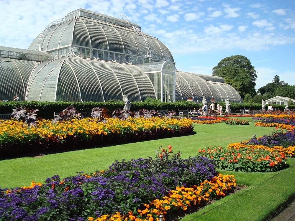 The Palm House, Royal Botanic Gardens Kew, London, England, UK.