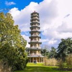 The Great Pagoda at Kew Gardens, London, England, UK.