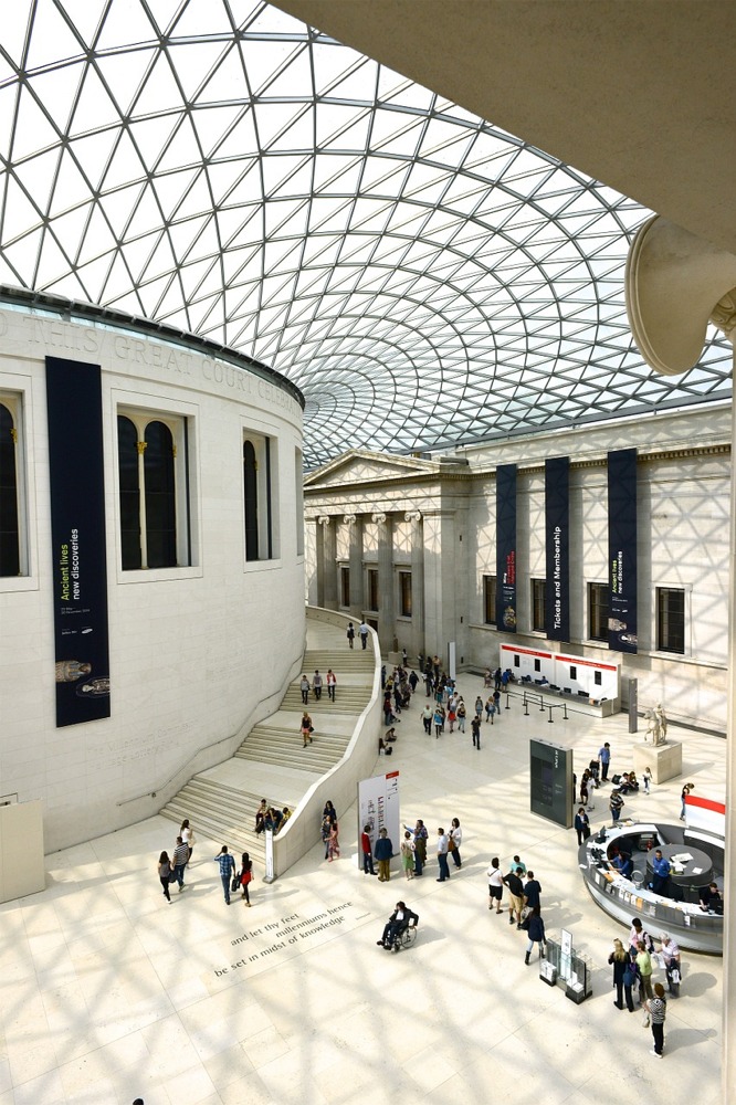 Queen Elizabeth II Great Court, London, England, UK.