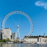 London Eye observation wheel, England, UK.