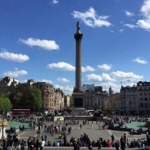 Trafalgar Square, London, England, UK.