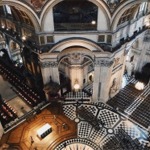 The area beneath the central dome of St Paul's Cathedral in London England.