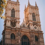 Westminster Abbey's western facade.