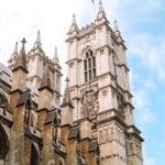 Westminster Abbey's northern facade.