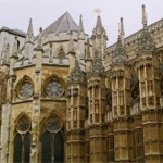 The exterior of the Henry VII Lady Chapel.
