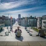 Two People Sitting in Liverpool Professional Photo